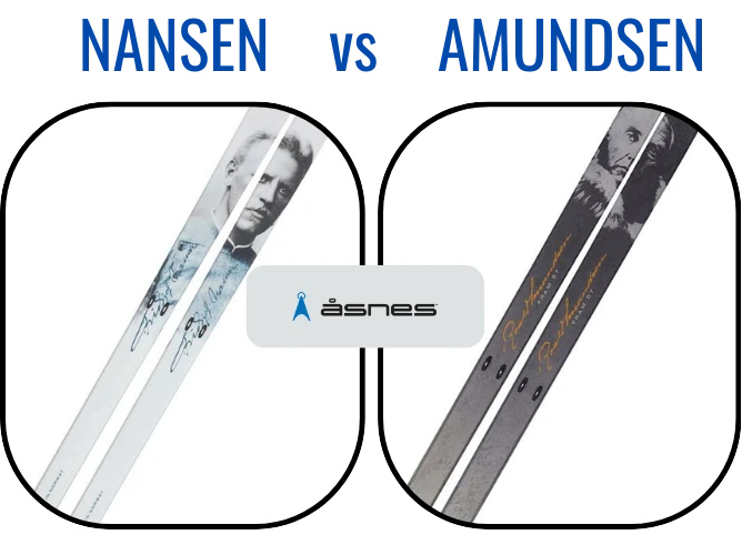 Vi jämför Nansen vs Amundsen turskidor från Åsnes